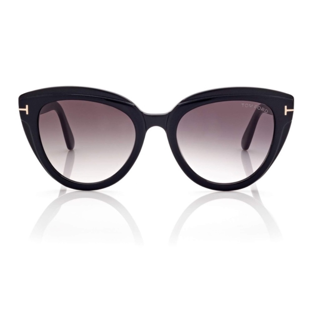 Tom Ford Black Cat-Eye Sunglasses